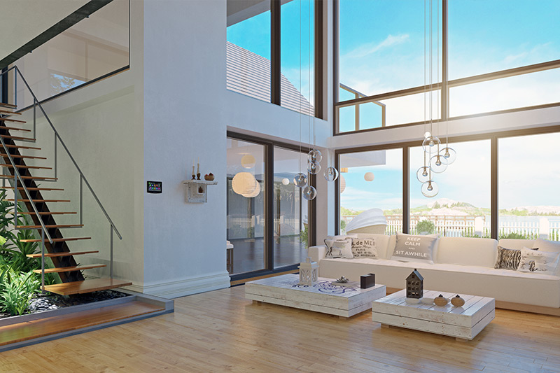 Portas e janelas em PVC para moradias e apartamentos